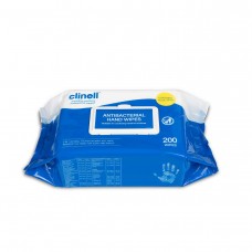 Clinell Anti Bacterial Hand Wipes 200pk (CAHW200)