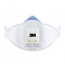 3M 9322+ FFP2 Respirator Face Mask (Each)