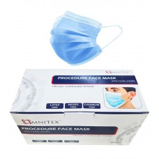 Omnitex Type IIR / Type 2R Surgical Face mask with Ear Loops - 60x Pack of 50 (3000 masks) - Bulk Wholesale