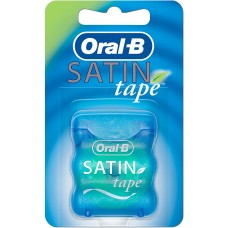 Oral-B Satin Tape Dental Floss, Mint Flavour 25m - Pack of 6